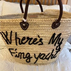 Poolside Handmade Beach Tote